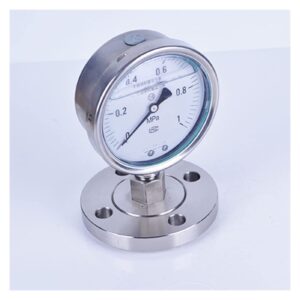 Pressure Gauge Flange Connection Stainless Steel