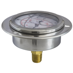 Flange Type Pressure Gauge 0-1000 bar