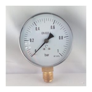 Dry Pressure Gauge 0-100, 0-240, 0-1000 bar/PSI