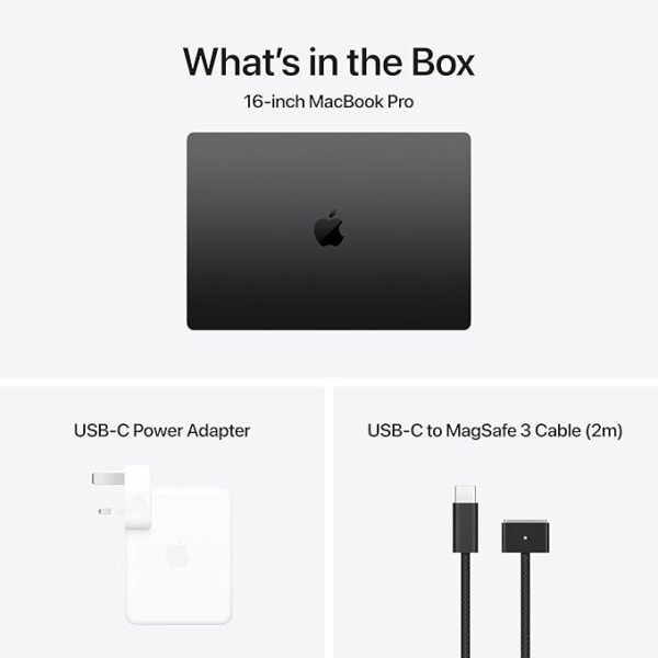 Apple MacBook Pro 2023 16.2in M3 Max 48GB 1000GB - Black - Image 2
